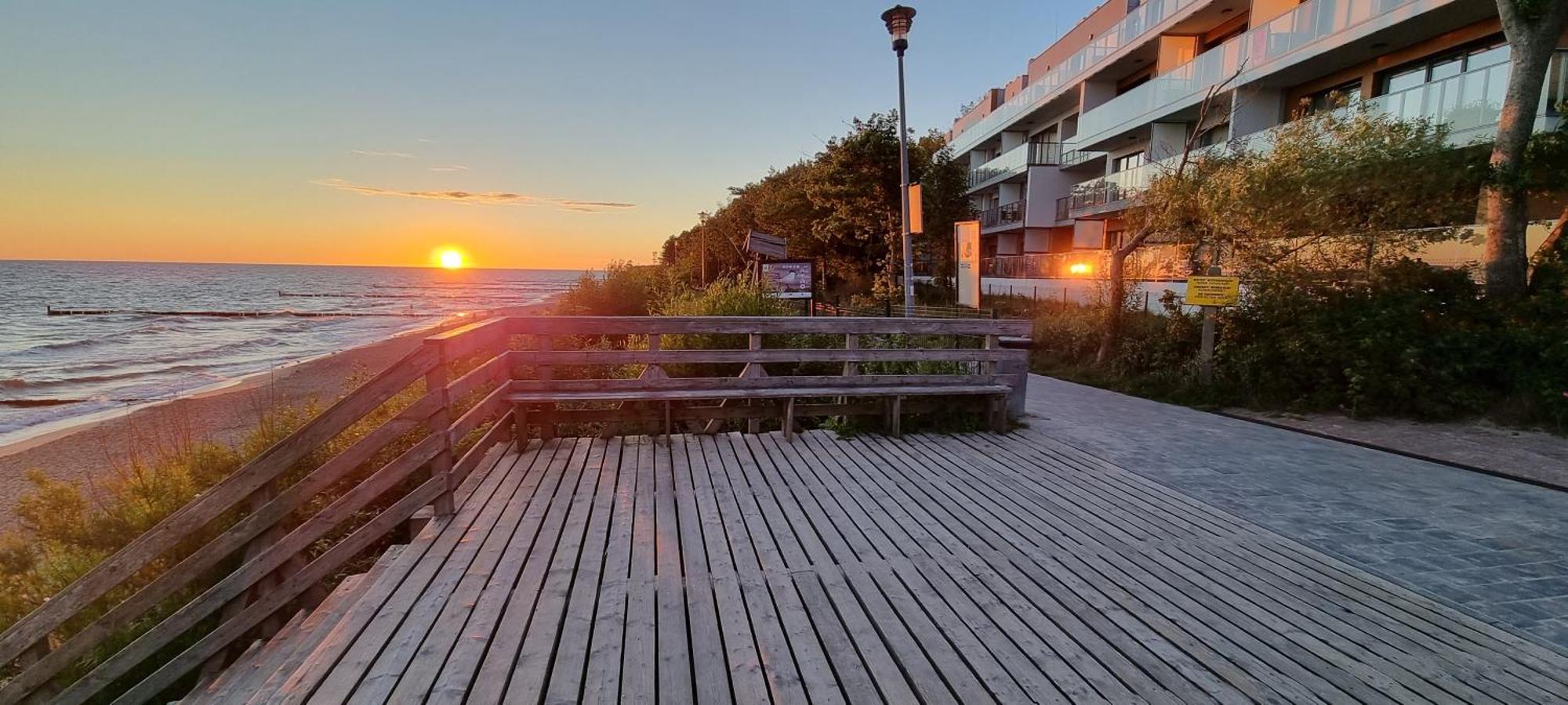 Apartament Dar Pomorza 20M Do Plazy Ustronie Apartments Ustronie Morskie Kültér fotó